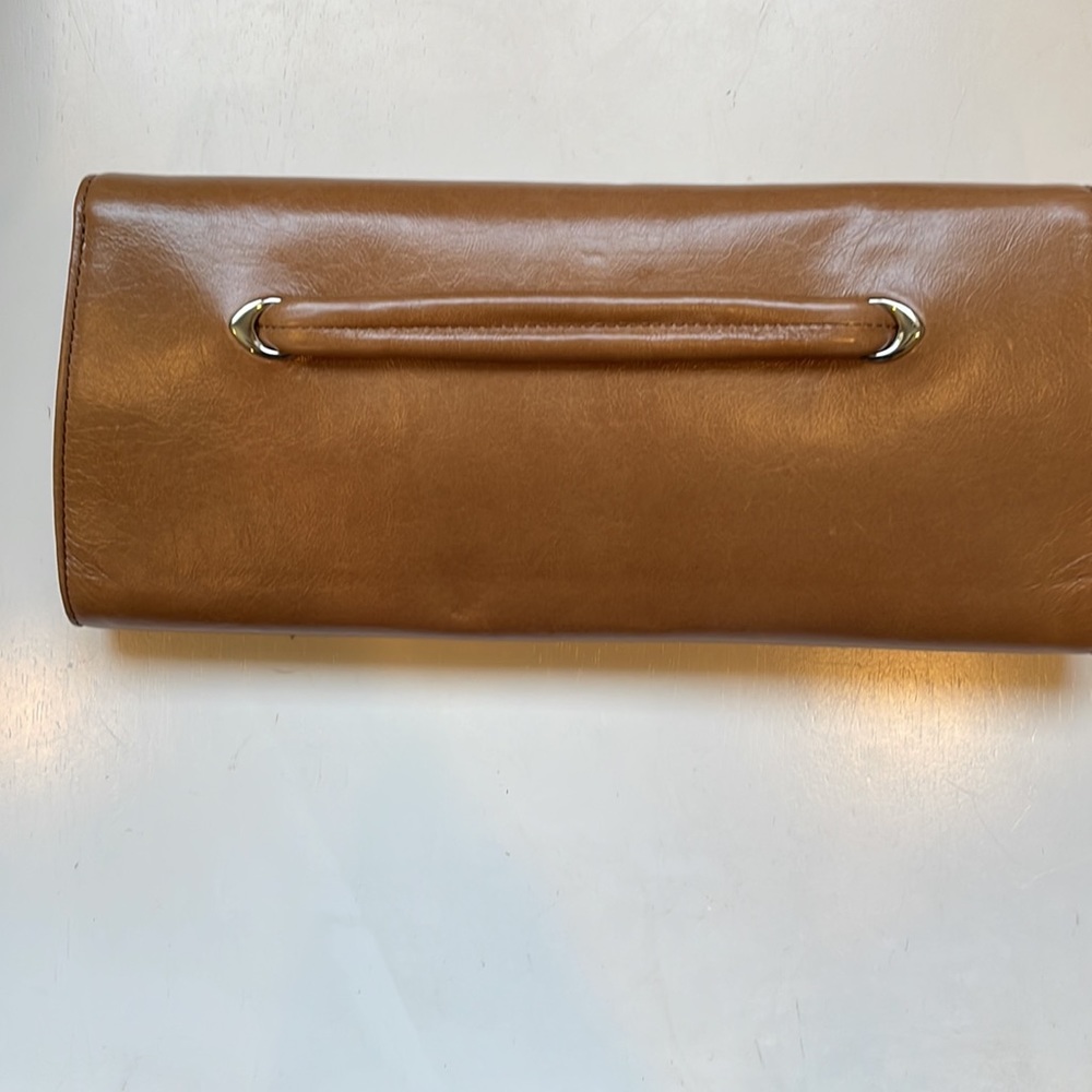 Hobo Light Brown Leather Clutch - Picture 2 of 12